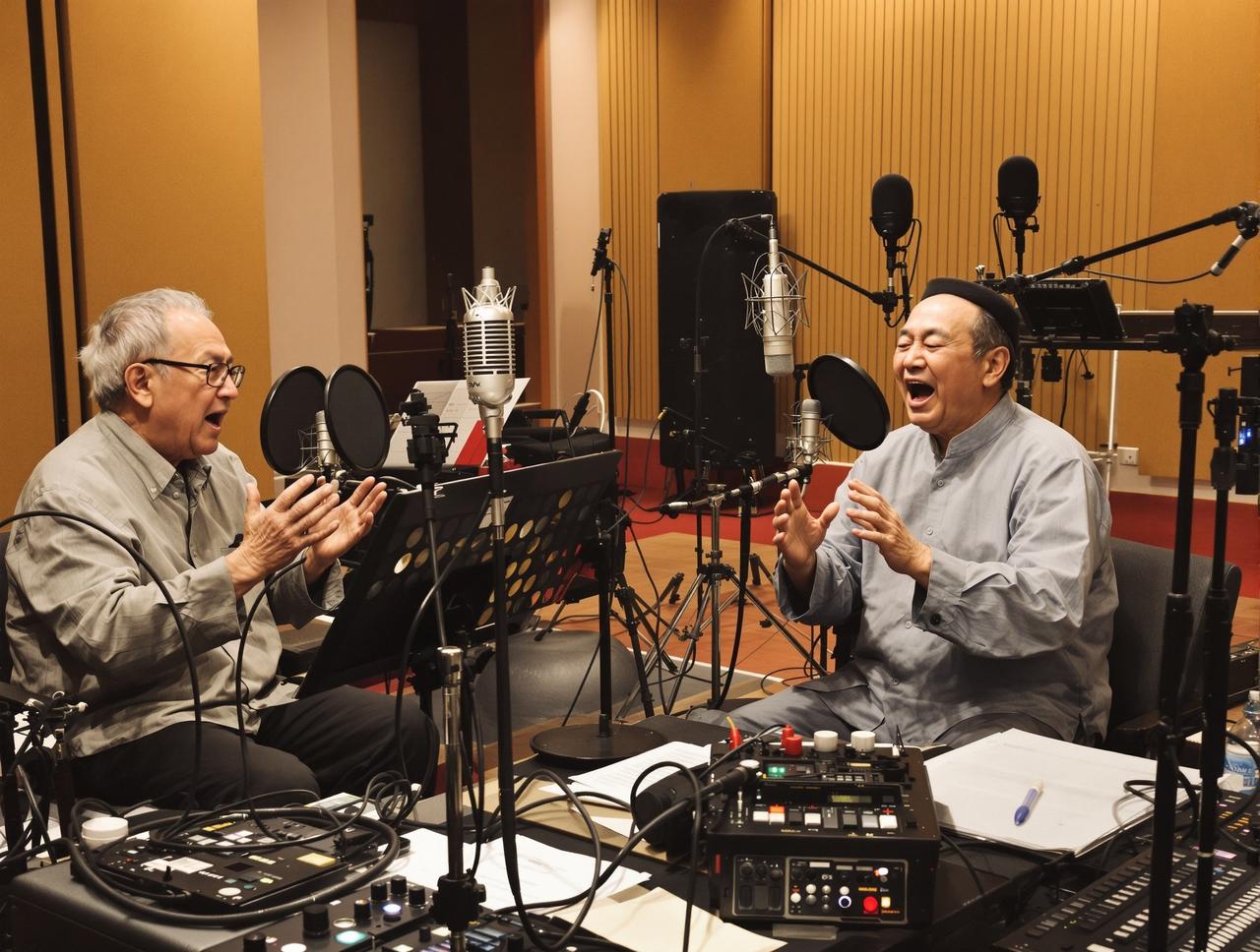 老腔录音那天：十几个老人吼了三小时